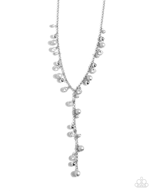 Noble Notion – Silver | Paparazzi Necklace