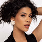 Tulle Twist – White | Paparazzi Earrings