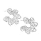 Floral Fame – Silver | Paparazzi Earrings