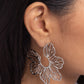 Floral Fame – Silver | Paparazzi Earrings