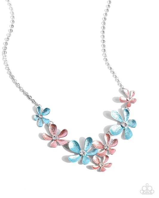 Reflective Rundown – Blue | Paparazzi Necklace