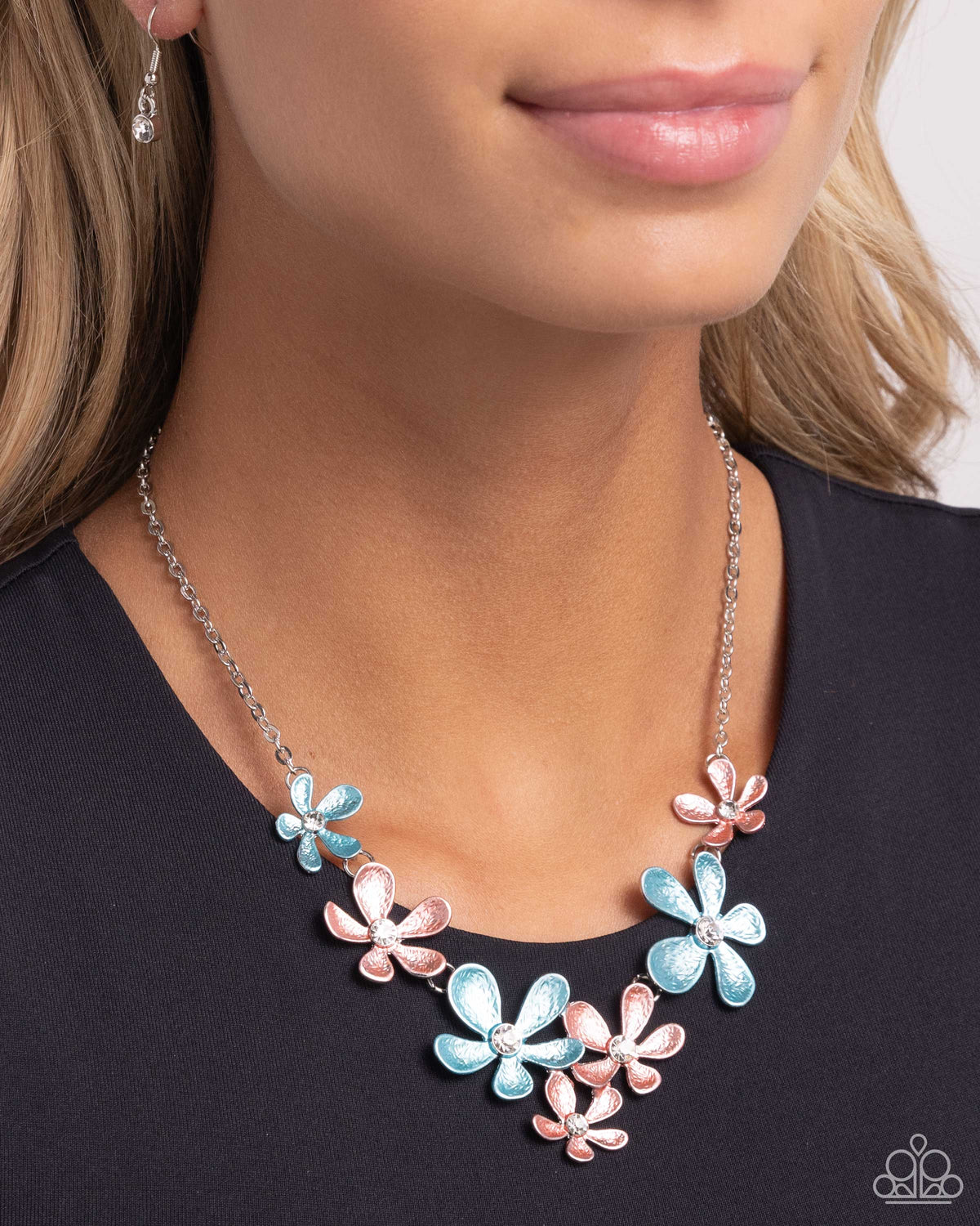 Reflective Rundown – Blue | Paparazzi Necklace