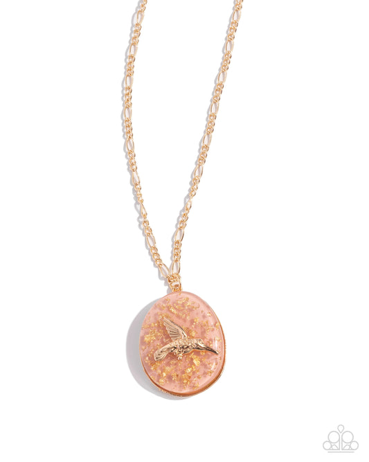 Hummingbird Haute – Pink | Paparazzi Necklace
