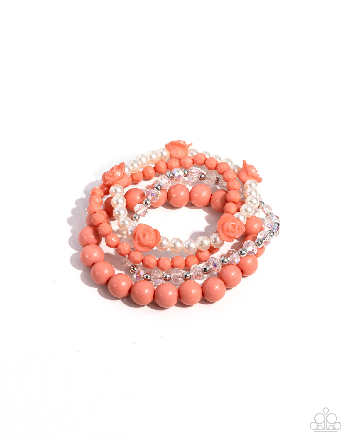 Rosy Retrospection – Orange | Paparazzi Bracelet