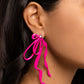 Trendy Tapestry – Pink | Paparazzi Earrings