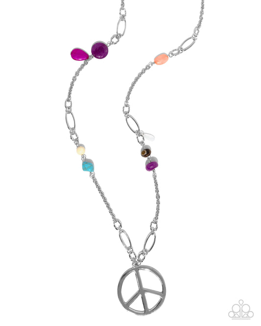 Peaceful Playtime – Purple | Paparazzi Necklace