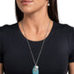 Sea Glass Stash – Blue | Paparazzi Necklace
