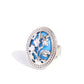 Poised Portrait - Blue Paparazzi Accessories