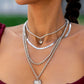 Excessive Embellishment – Silver | Paparazzi Necklace