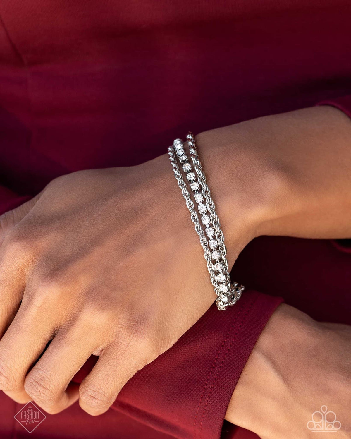 Excessive Empire – Silver | Paparazzi Bracelet