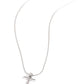 T - Letter of the Law – Silver | Paparazzi Necklace