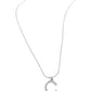 C - Letter of the Law – Silver | Paparazzi Necklace