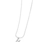 H - Seize the Initial – Silver | Paparazzi Necklace