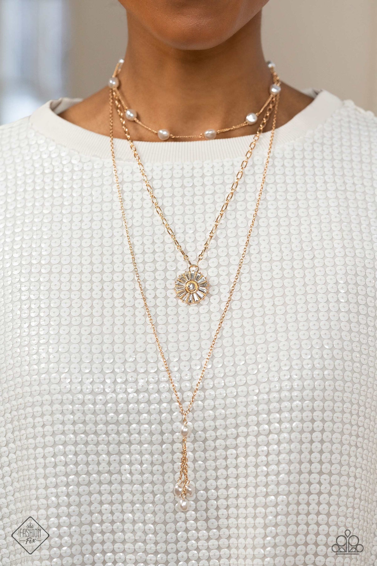 Audaciously Austen – Gold | Paparazzi Necklace