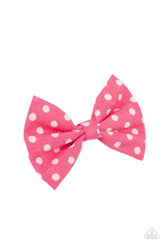 Polka Dot Delight – Pink | Paparazzi Hair Clips