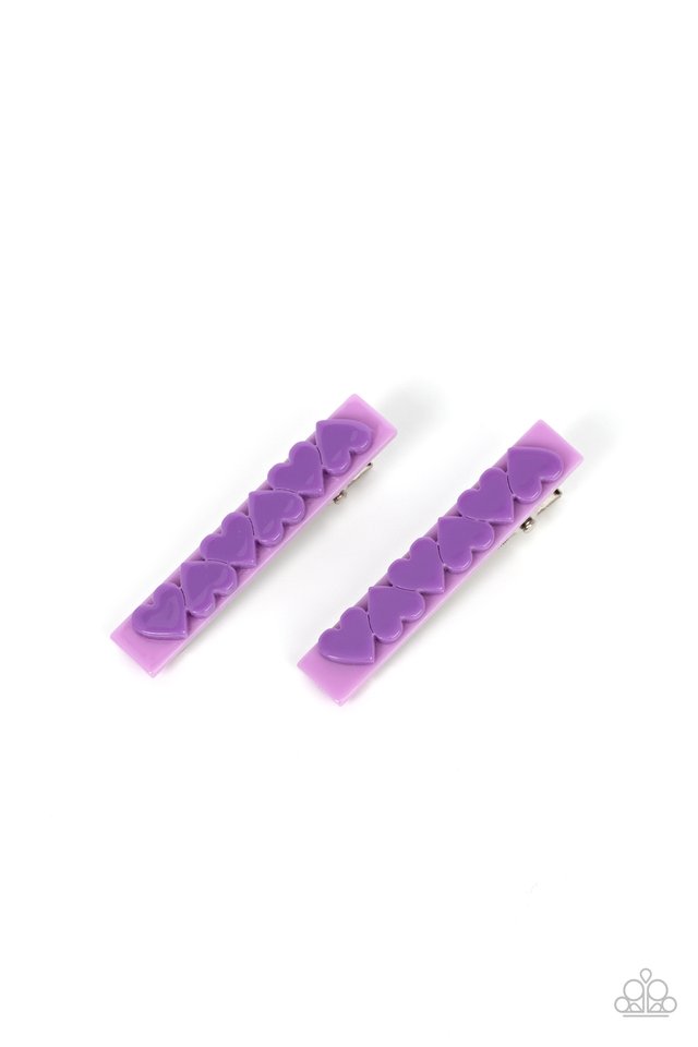 Cutely Cupid – Purple | Paparazzi Hair Clips