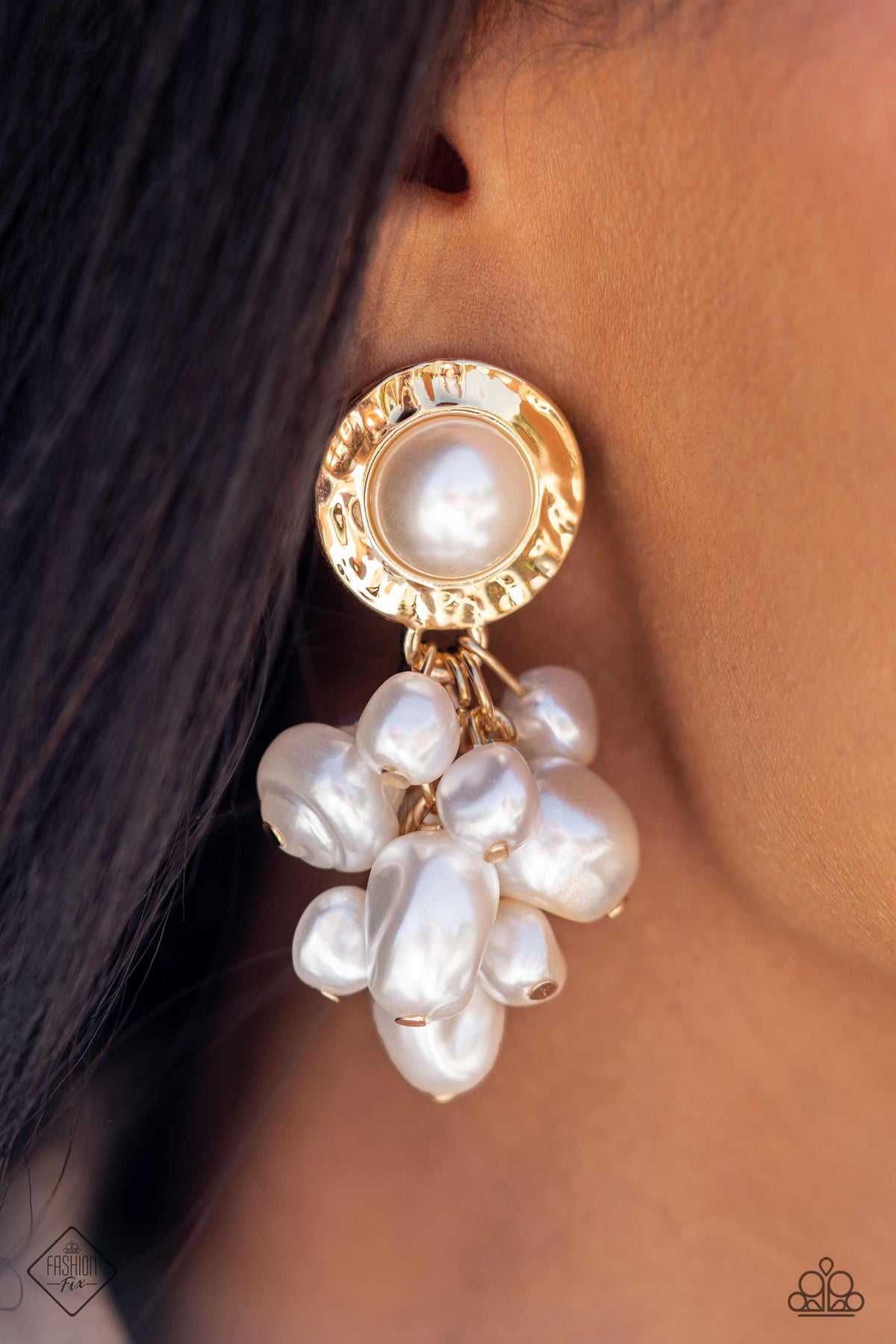 Long Time no SEA – Gold | Paparazzi Earrings