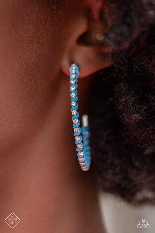 Put a String on It – Blue | Paparazzi Earrings