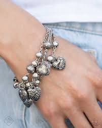 Romantic Relationship – Silver | Paparazzi Bracelet