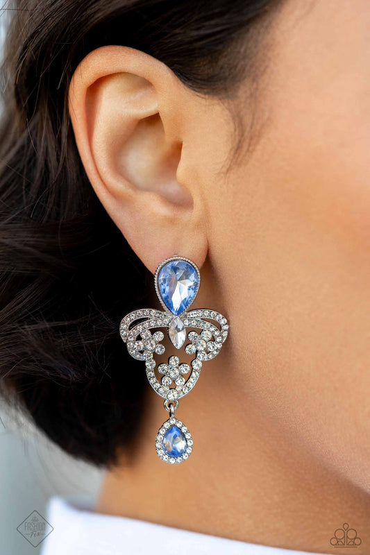 Giving Glam – Blue | Paparazzi Earrings