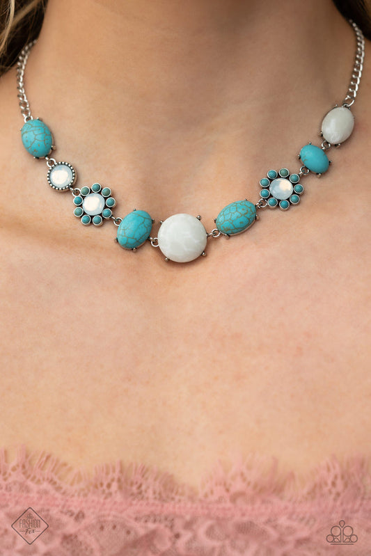 Cowboy Catwalk – Blue | Paparazzi Necklace