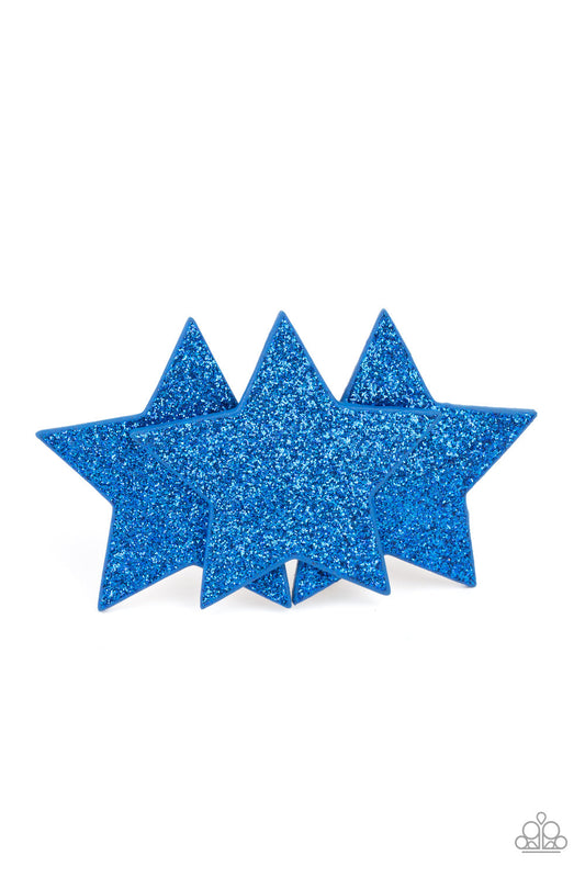 Happy Birthday, America – Blue | Paparazzi Hair Clips