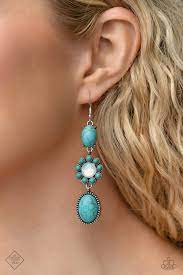Carefree Cowboy – Blue | Paparazzi Earrings