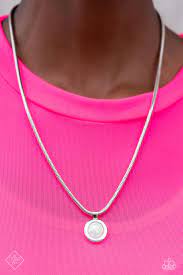 High Strung Habit – Silver | Paparazzi Necklace