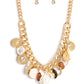 Now SEA Here – Gold | Paparazzi Necklace