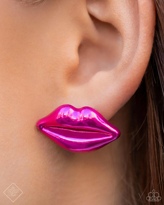 Diva Decoration – Pink | Paparazzi Earrings