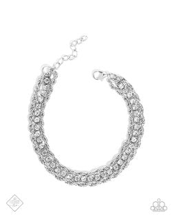 Excessive Empire – Silver | Paparazzi Bracelet