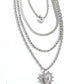 Excessive Embellishment – Silver | Paparazzi Necklace