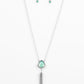 The Glow Show – Green | Paparazzi Necklace