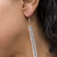 Scarfed for Attention – Silver | Paparazzi Necklace