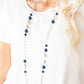 Uptown Talker – Blue | Paparazzi Necklace