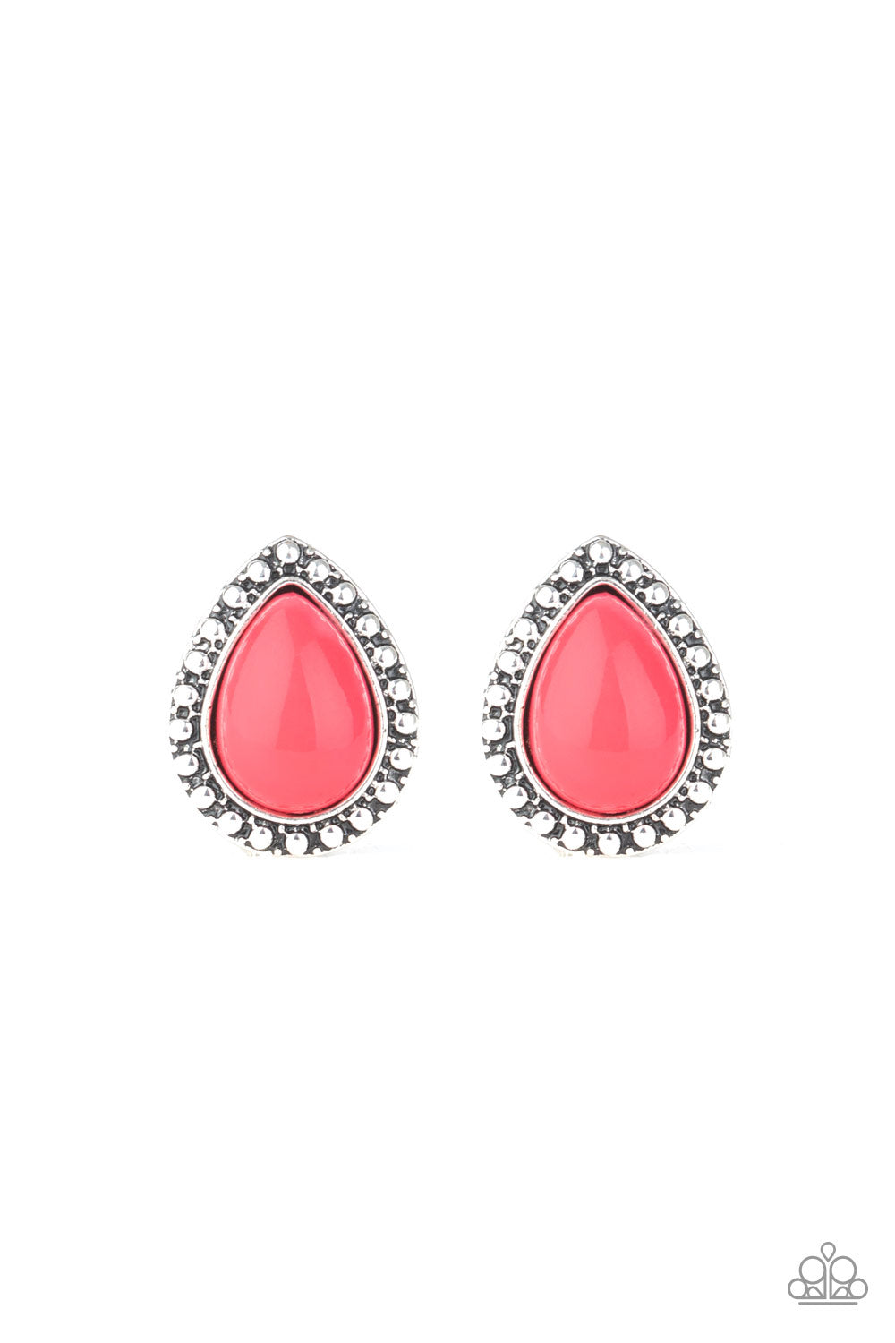 Boldly Beaded – Pink | Paparazzi Earrings