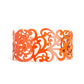 Vine and Dash Cuff – Orange | Paparazzi Bracelet