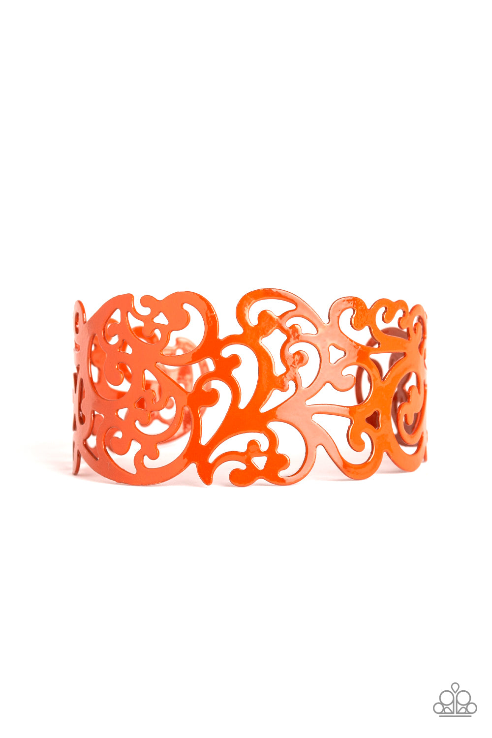 Vine and Dash Cuff – Orange | Paparazzi Bracelet