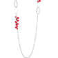 Flirty Foxtrot – Red | Paparazzi Necklace