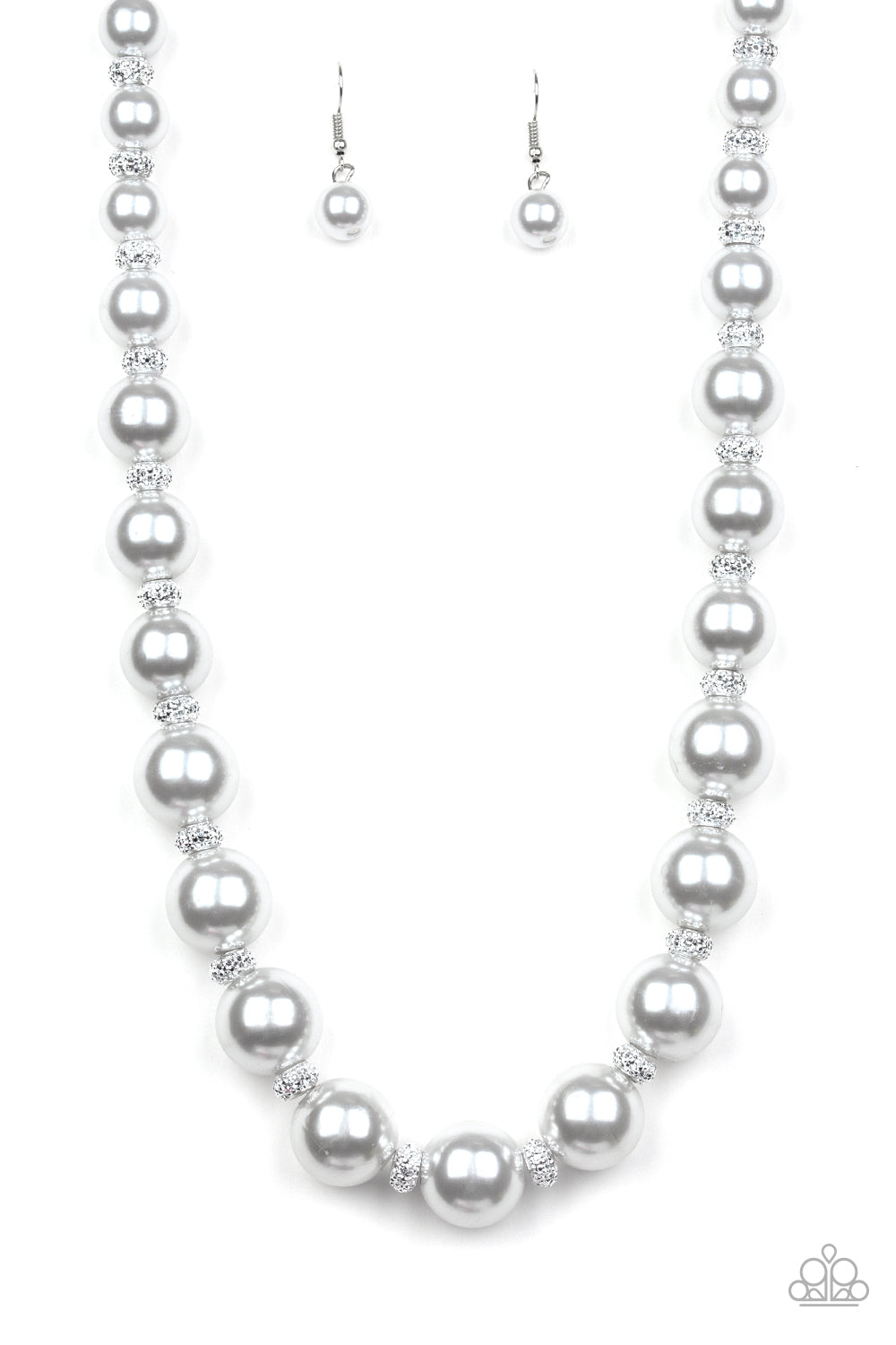 Uptown Heiress – Silver | Paparazzi Necklace
