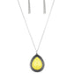 Chroma Courage – Yellow | Paparazzi Necklace