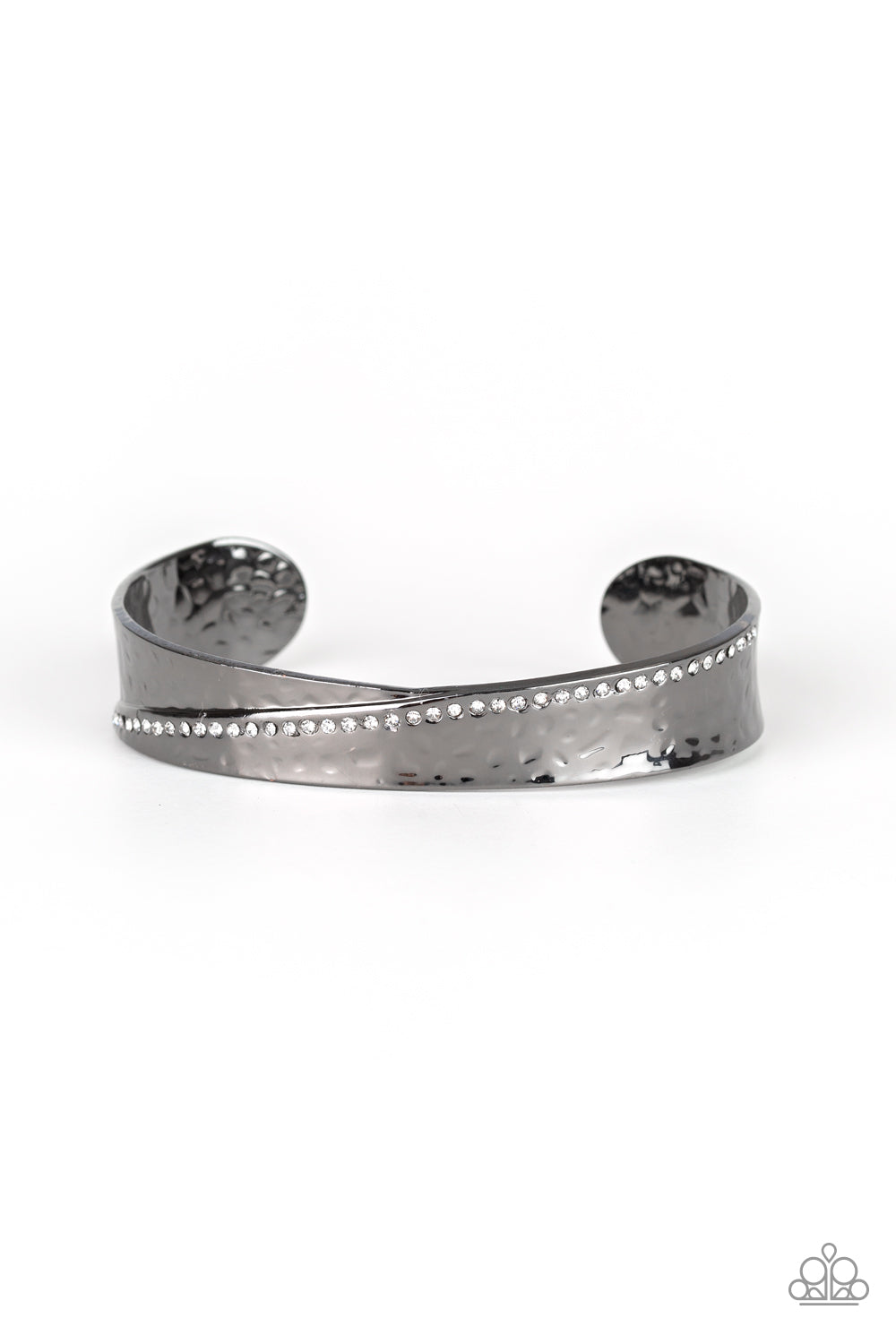 Bring the Bling Cuff – Black | Paparazzi Bracelet