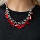 I want to Sea the World – Red | Paparazzi Necklace