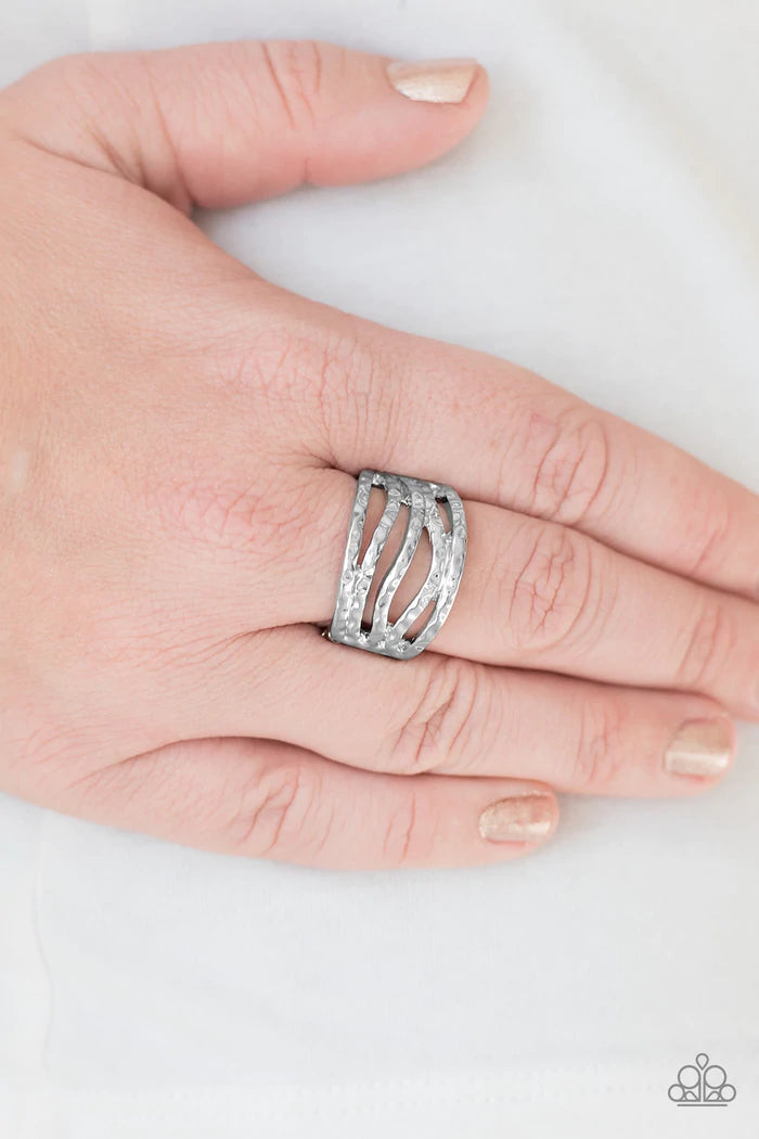 Rival in Radiance – Silver | Paparazzi Ring