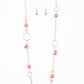 Pageant Princess – Orange | Paparazzi Necklace
