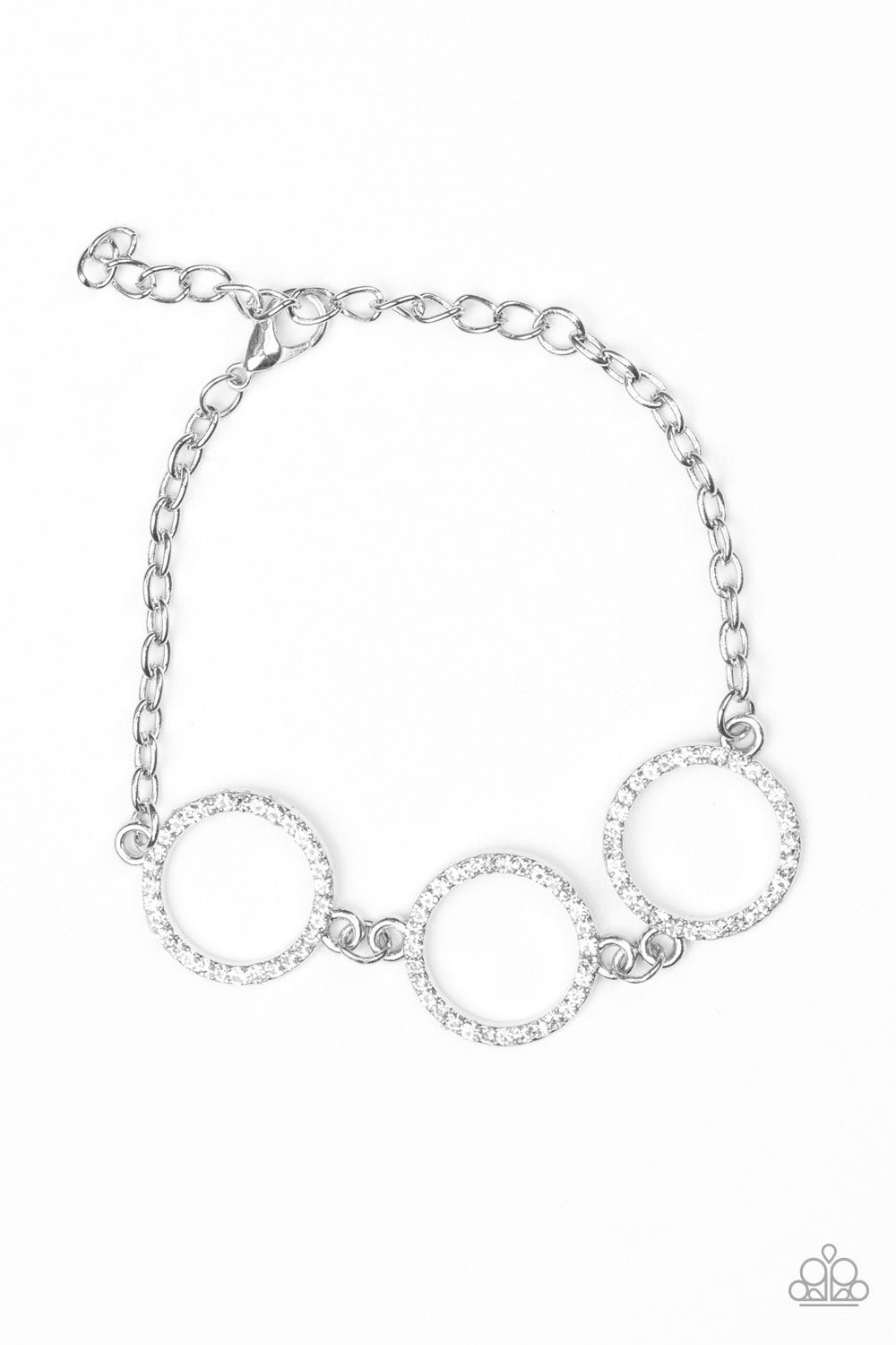 Dress The Part – White | Paparazzi Bracelet