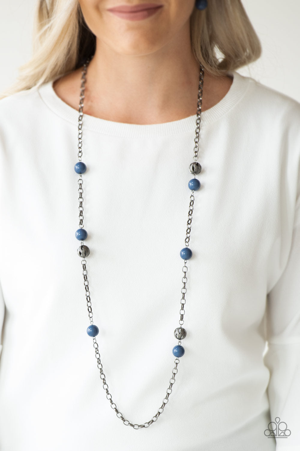 Fashion Fad – Blue | Paparazzi Necklace