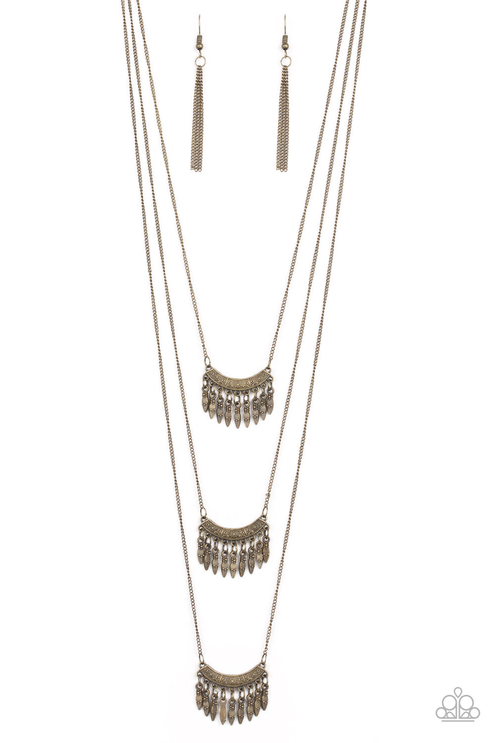 Seasonal Charm – Brass | Paparazzi Necklace