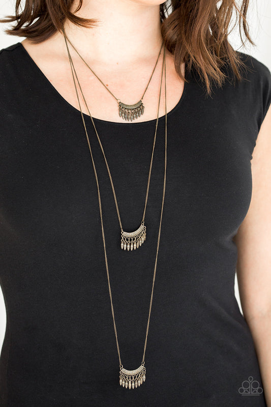 Seasonal Charm – Brass | Paparazzi Necklace
