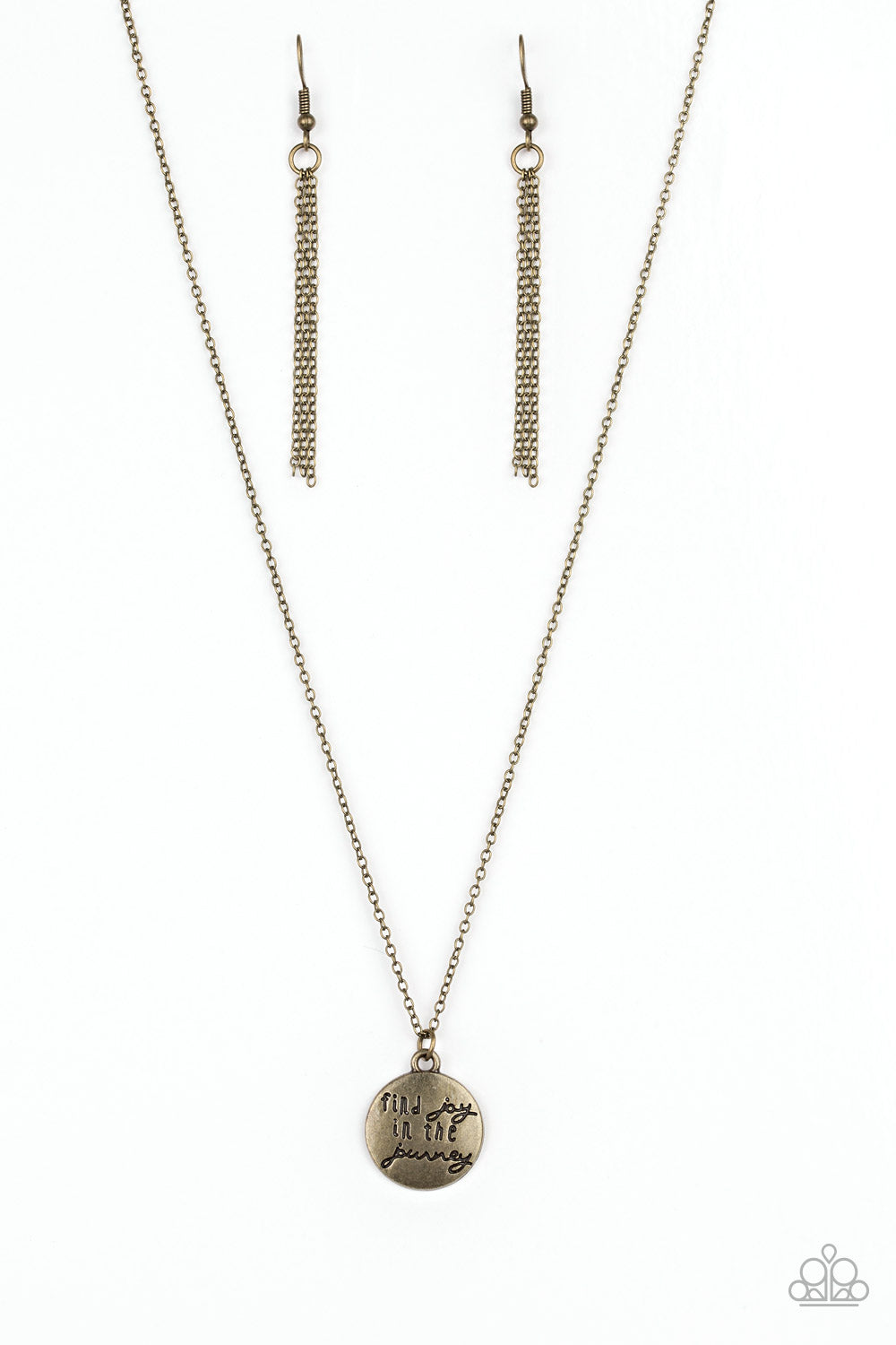 Find Joy – Brass | Paparazzi Necklace